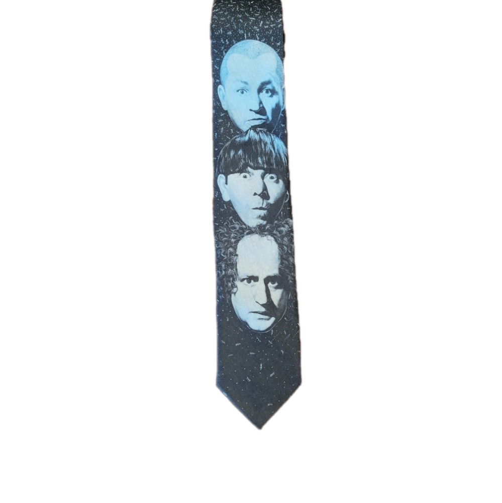 Vintage Ralph Marlin Tie The Three Stooges 1992